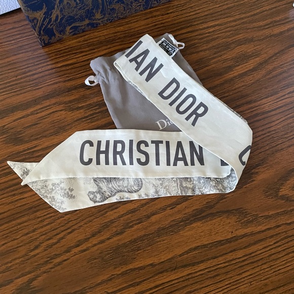 🌟trade🌟DIOR Toile De Jouy Mitzah Twilly - Picture 8 of 9